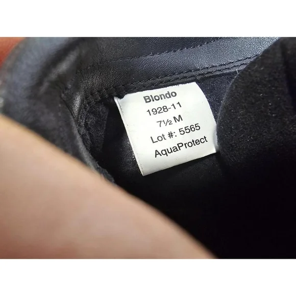 Black Blondo boots size 7 - Picture 8 of 8